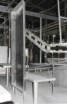 智能屠宰解决方案 防止胴体分割筛网 屠夫工具 屠宰场屠宰和肉类加工设备