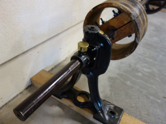 Transmissionswelle mit Antriebsrädern