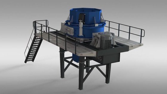 精密骨材成形のための高性能 VSI 破砕機