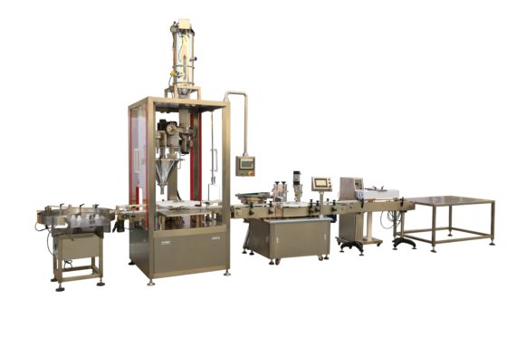 BD-FB2 星盘式粉末单头罐装机