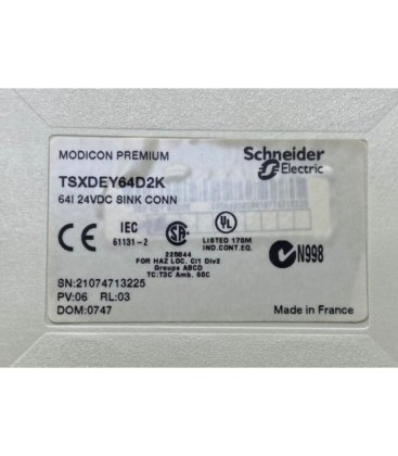 SCHNEIDER ELECTRIC TSXDEY64D2K