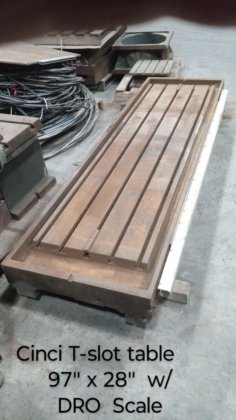 Milling Machine Table in Montreal, Quebec, Canada