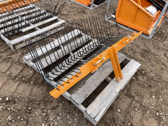 Unused 2025 Wolverine Grass Rake Attachment in Princeton, MN, USA