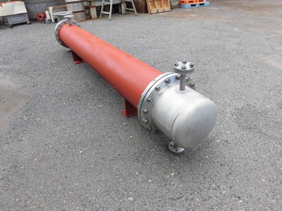 Multi-tube heat exchanger (tube & shell) in Kure, Hiroshima, Japan