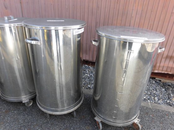 丸型ステンレス製 ドラム缶