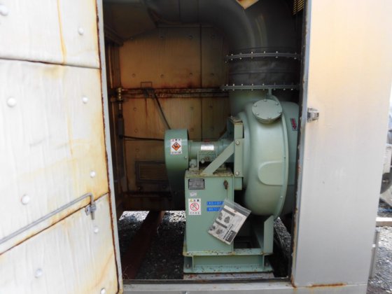 2004 横井工業製 上向流カートリッヂ活性炭吸着方式