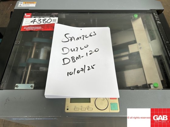 2001 Duplo DBM-120