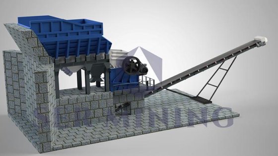 500 TPHジョー破砕プラント – 高容量一次破砕ソリューション