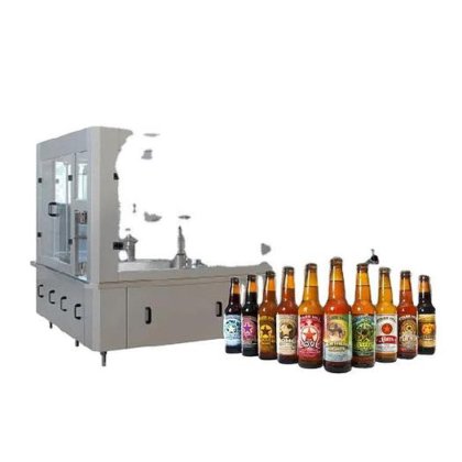 商用工业用畅销优质酒精威士忌玻璃瓶灌装包装旋盖机