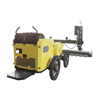 LS-400 防扎轮胎式混凝土振动整平熨平板 混凝土激光熨平板机