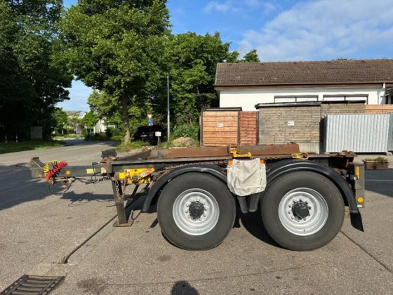 2002 Huffermann HTM 13 2軸タンデム脱水排出トレーラー,