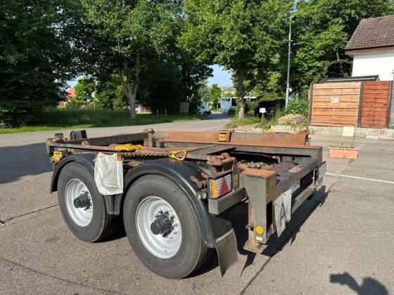 2002 Huffermann HTM 13 2軸タンデム脱水排出トレーラー,