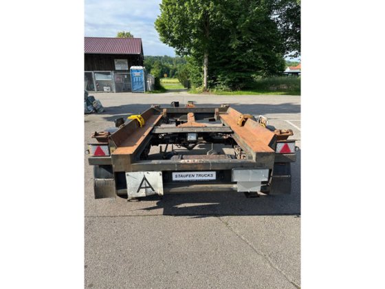 2002 Huffermann HTM 13 2軸タンデム脱水排出トレーラー,