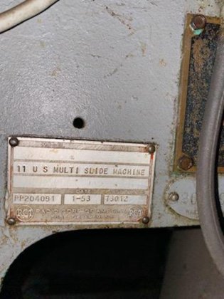 US Tool/BAIRD MODEL #11 MULTI-SLIDE