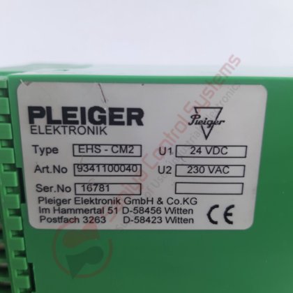Módulo de control Pleiger EHS-CM2