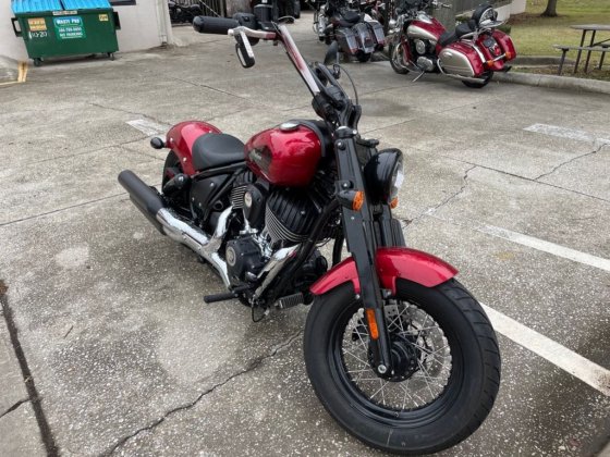 2022 Indian Motorcycle Chief® Bobber ABS Ruby Metallic Cruiser in Las ...