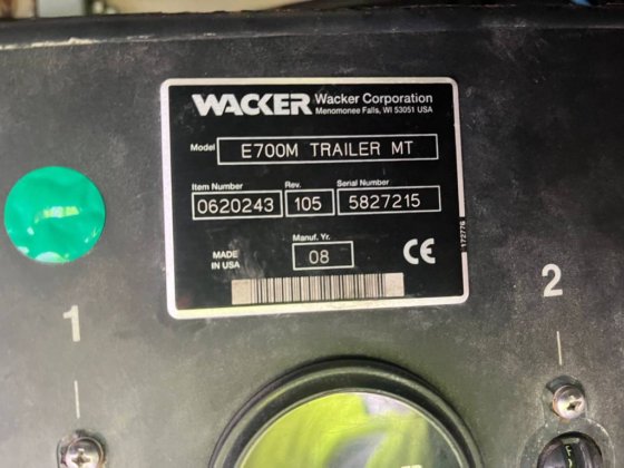 2008 Wacker Neuson E 700