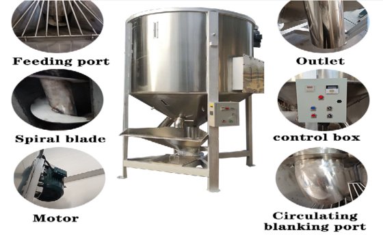 立式混合干燥机