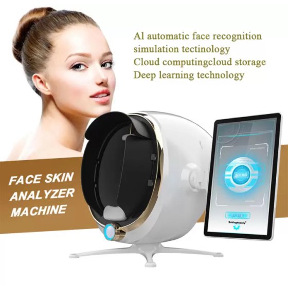 Professional Dermascope 3D Skin Analyzer Machine SPA Use Skin Analyser Digital Face Skin