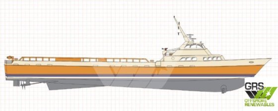 場所: ラローズ 50m 乗組員輸送船 販売中