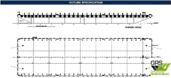 91米 27.4米 浮桥