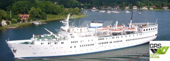 93米长，可容纳1287名乘客的邮轮出售