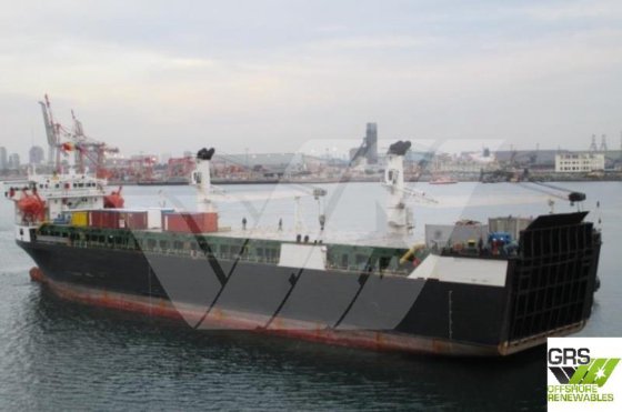 106m 大型貨物運搬船、半潜水型、販売中