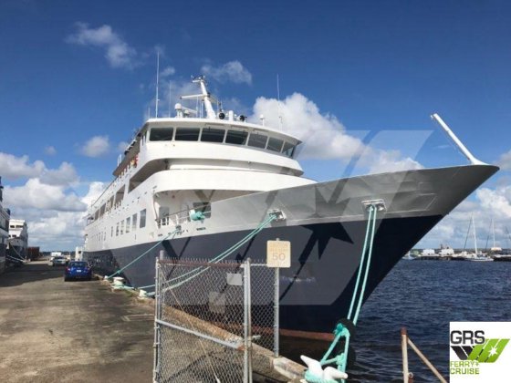 78m、138人乗りのクルーズ船を販売中