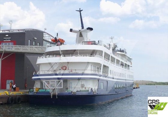 78m、138人乗りのクルーズ船を販売中