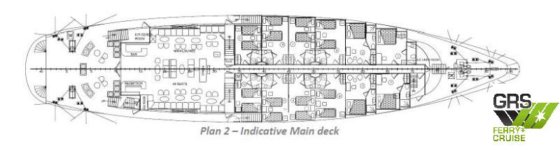 50米60座邮轮出售