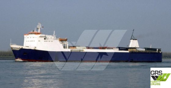 待售141米长、1148车道米的滚装船