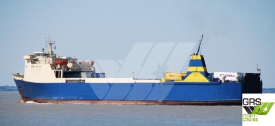 待售141米长、1148车道米的滚装船