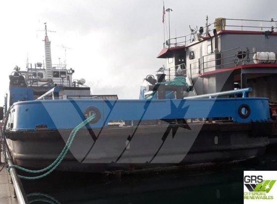 値下げ！53mプラットフォーム補給船販売中