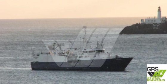 70m 6.5ノットの調査船を販売します