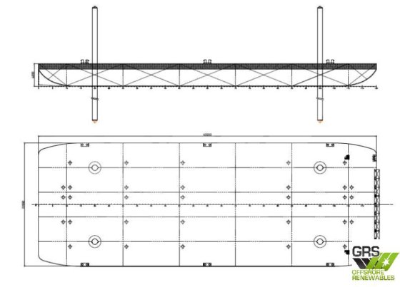 60m 22m ポンツーン