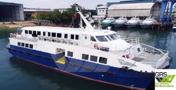 26m、260人乗りの乗組員輸送船を販売します
