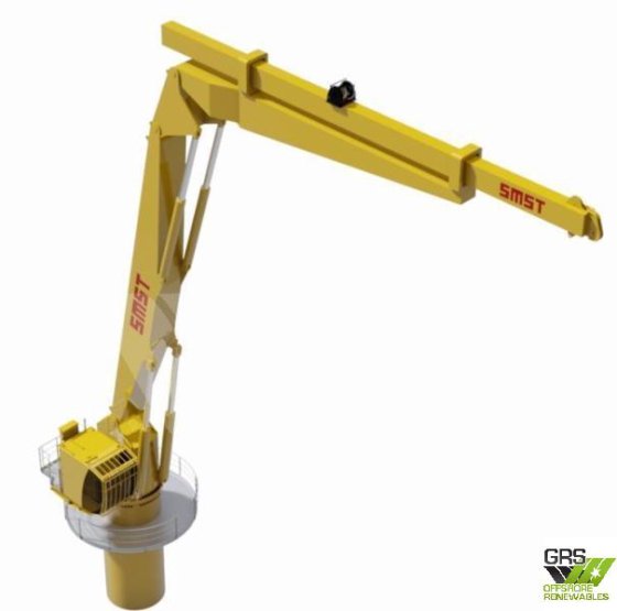 舷梯 SMST 带塔架，含 3 吨运动补偿起重机