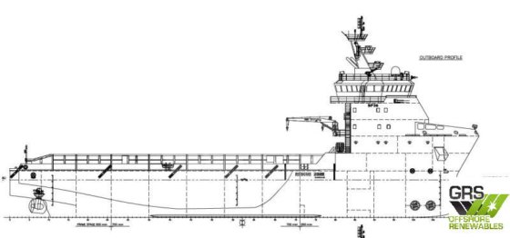 交付时间:2026年8月 78米 DP2 平台供应舰出售