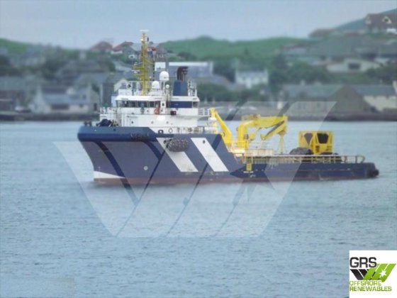 出售54米近海支持及施工船