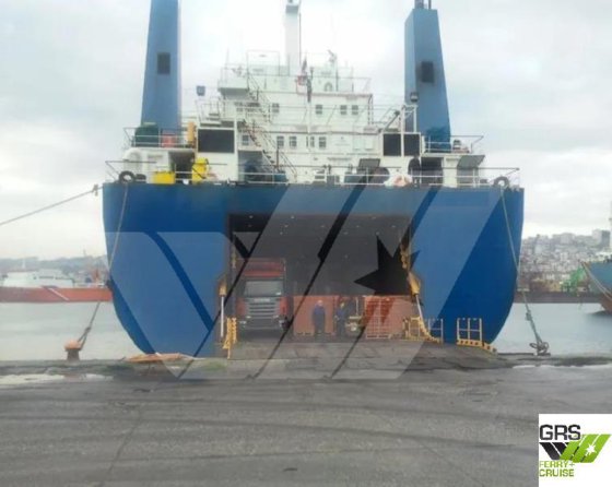 待售115米长、780车道米的滚装船