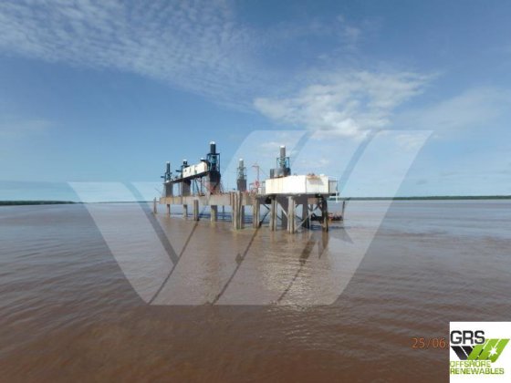 集装箱干船坞起重盖。550吨86米自升式平台出售