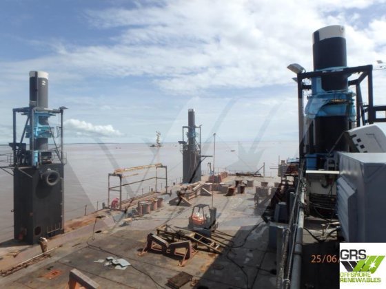 集装箱干船坞起重盖。550吨86米自升式平台出售