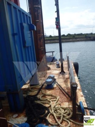 ドッキング済み、塗装済みの23m作業船を販売します