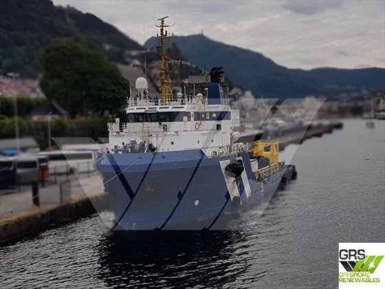 出售54米近海支持及施工船