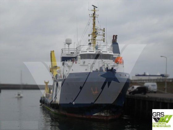 54mオフショア支援・建設船販売