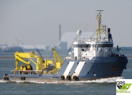 出售54米近海支持及施工船