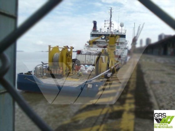 出售54米近海支持及施工船