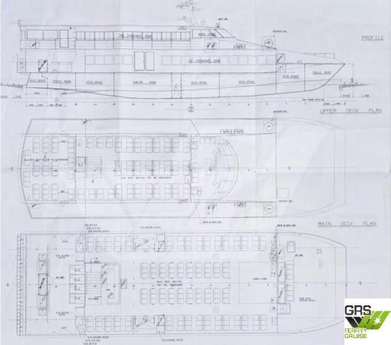 29m、285人乗りの客船を販売します