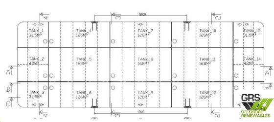 40m 14m ポンツーン