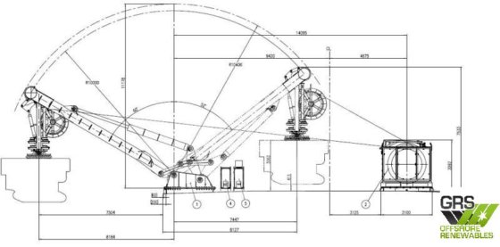 Aframe 脐带绞车 13 吨 /